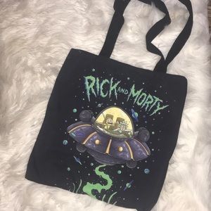 Rick and morty tote